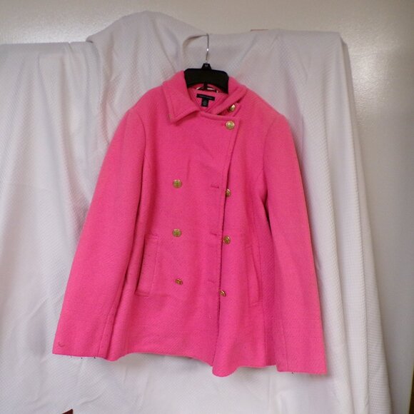 WOMEN TOMMY HILFINGER PINK DRESS JACKET - Picture 1 of 11